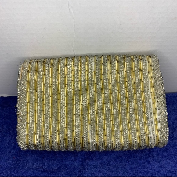 Vintage Beaded Mister Ernest Beaded Handbag w/ Beaded Strap Made in Hong Kong - Picture 3 of 9